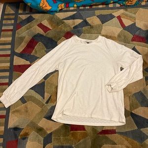 NWOT Rowen Avenue tulip sleeve long sleeve crew neck